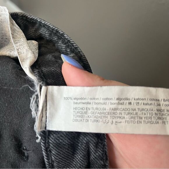 Zara distressed wide leg jeans - Picture 7 of 10